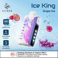Elf Bar Ice King – Grape Ice – 30K - Vape Shop Kolkata