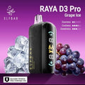 Elf bar Raya d3 pro -30k Grape ice - Vape Shop Kolkata