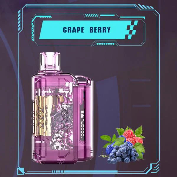 IGET FLARE B10000 – Grape Berry - Vape Shop Kolkata