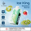Elf Bar Ice King – Strawberry Kiwi Ice – 30K - Vape Shop Kolkata