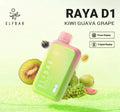 ELF BAR RAYA D1 – Kiwi Guava Grape - Vape Shop Kolkata