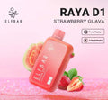 ELF BAR RAYA D1 – Strawberry Guava - Vape Shop Kolkata