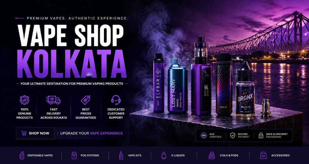 Vape Shop Kolkata banner image